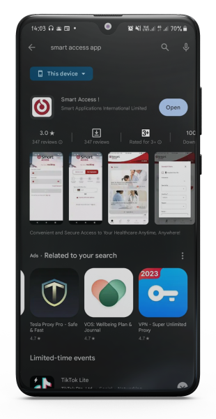 Smart Access App Download