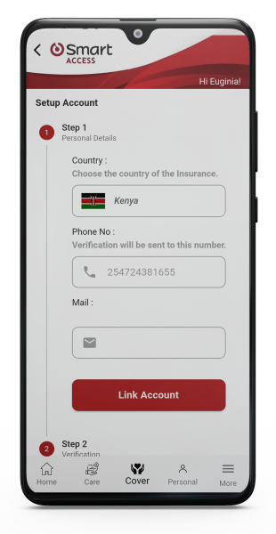Smart Access Link Cover Account